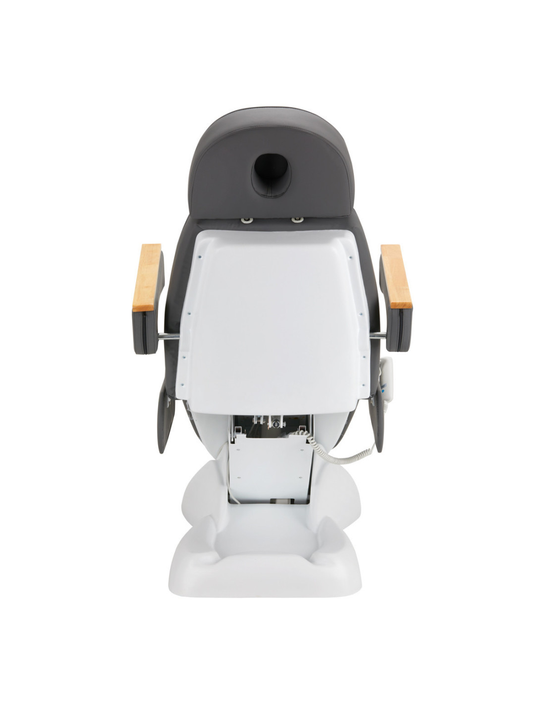 Poltrona estetica elettrica Sillon Lux 273b 3 motori grigia