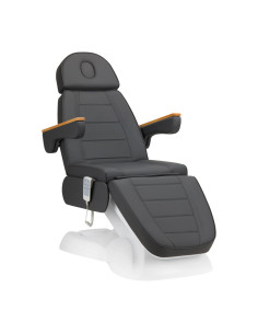 Fotel kosmetyczny elektryczny Sillon Lux 273b z 3 silnikami, szary