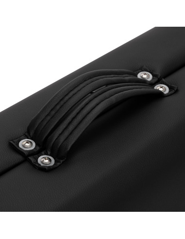 Comfort Activ Fizjo Lux 2-Segment Holzklappmassageliege 190x70 schwarz