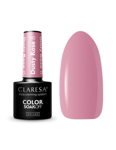 Claresa semi-permanent nail polish dusty rose 8 -5g