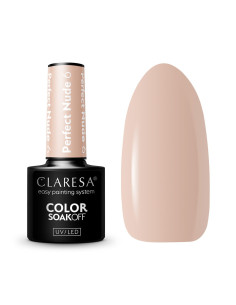 Claresa perfect nude 6 vernis à ongles semi-permanent -5g