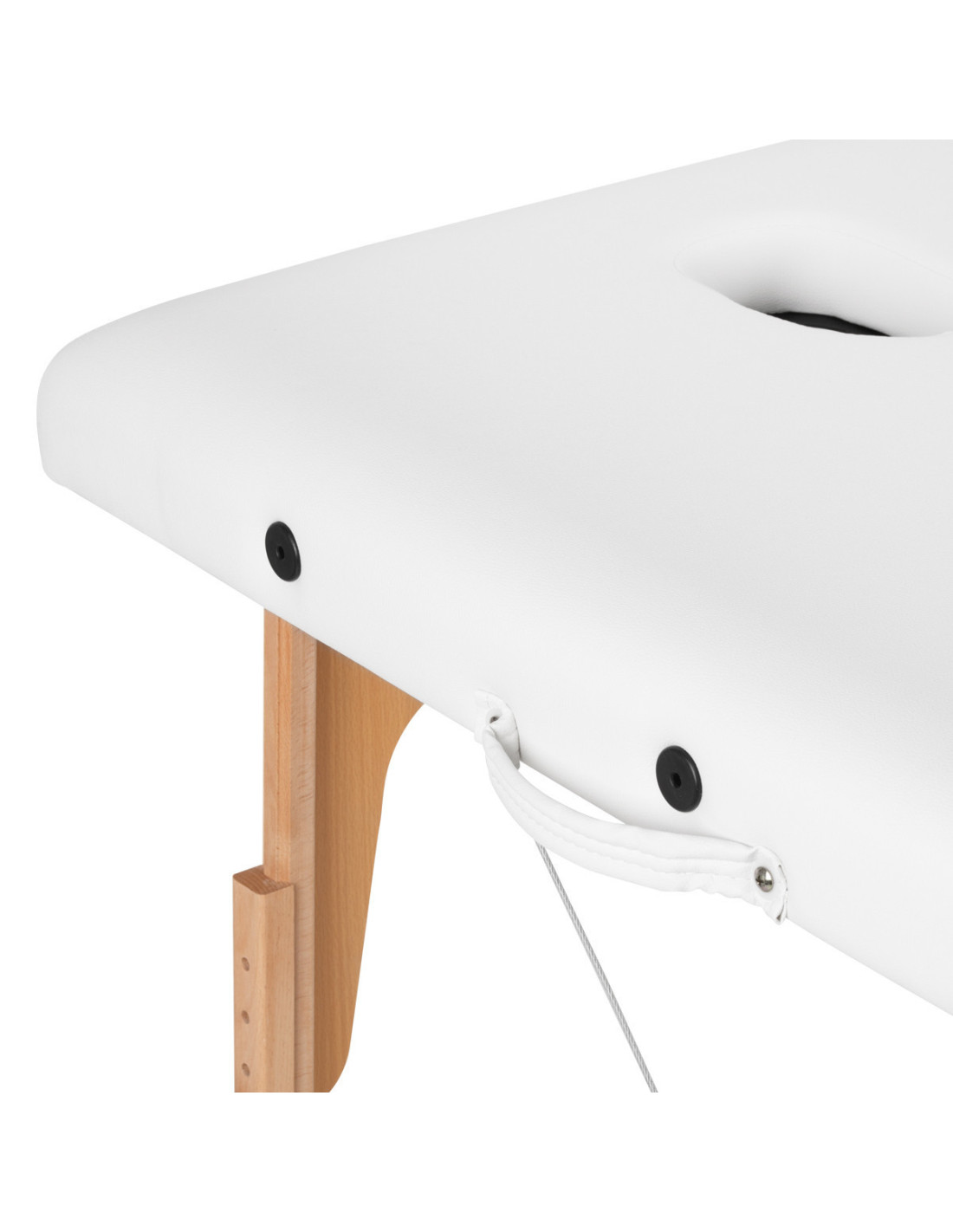 Comfort Activ Fizjo Lux Camilla de masaje de madera 3 cuerpos 190x70 BLANCO