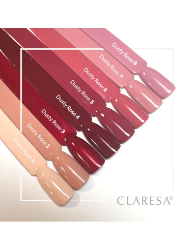 CLARESA Smalto ibrido DUSTY ROSE 7 -5g