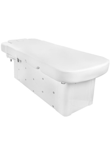 Table de massage électrique Azzurro Krystal 370-3 blanche chauffante 4 moteurs