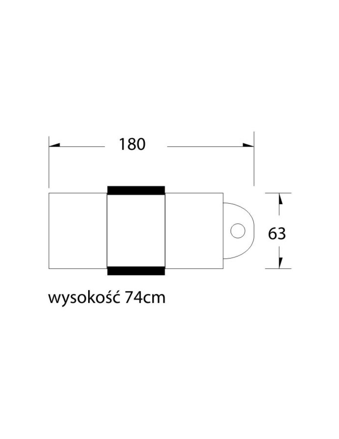 Fotel kosmetyczny Basic 202 czarny 