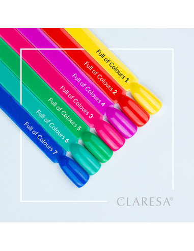 CLARESA Lakier hybrydowy Full of colours 3 -5g