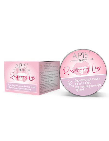 Apis raspberry lips regenerująca maska do ust na noc 10 ml 