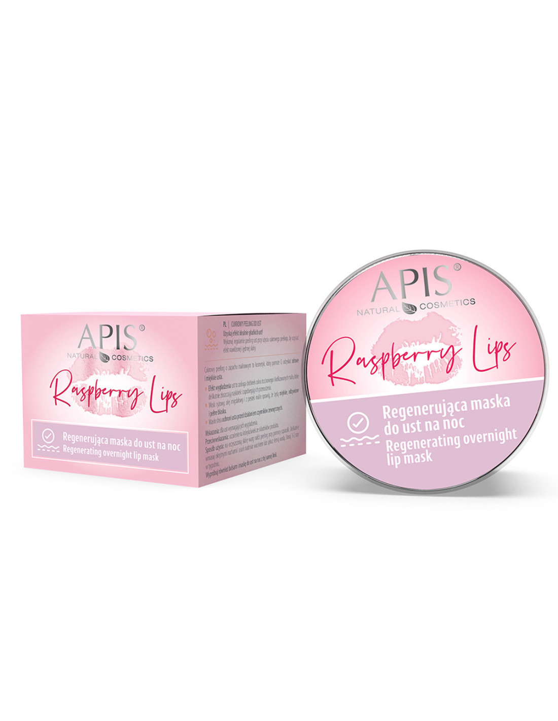 Apis raspberry lips regenerująca maska do ust na noc 10 ml 