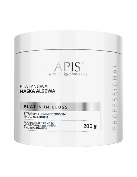 Apis Platinum Gloss Platynowa-Maske für Tripeptydem-Mittel und Niacinamid 200 g 