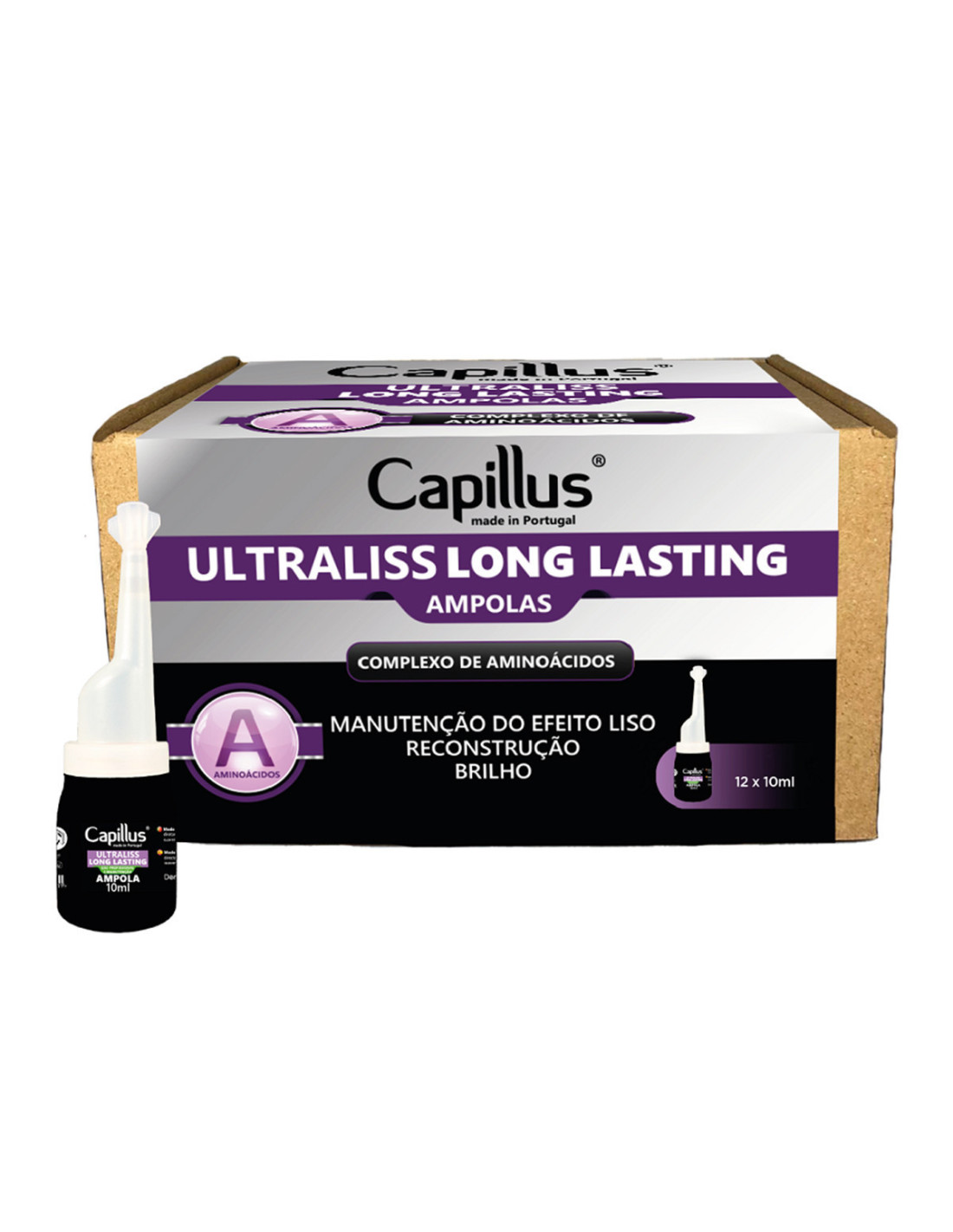 Capillus ampułki Ulltraliss Forte 10 ml 12 szt. 