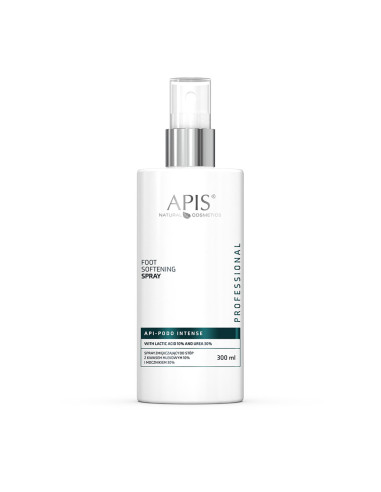Apis Api-Podo Intense Spray zmiękczajacy do stóp z kwasami AHA, BHA i mocznikiem 25% 300ml