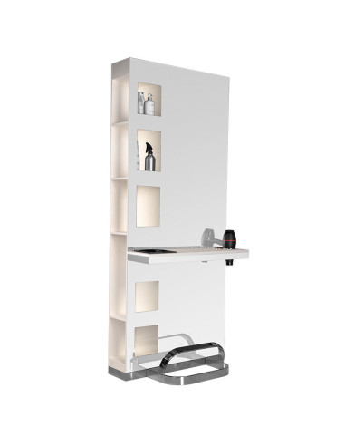 Gabbiano konsola fryzjerska B058 perłowa