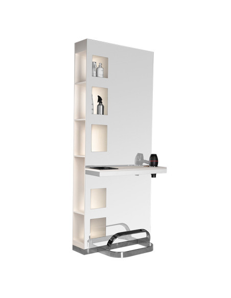 Gabbiano konsola fryzjerska B058 perłowa 