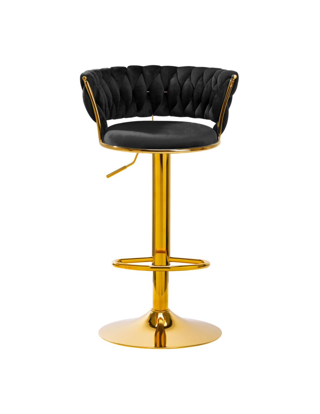 4Rico Hoker barowy QS-B313a aksamit czarny 