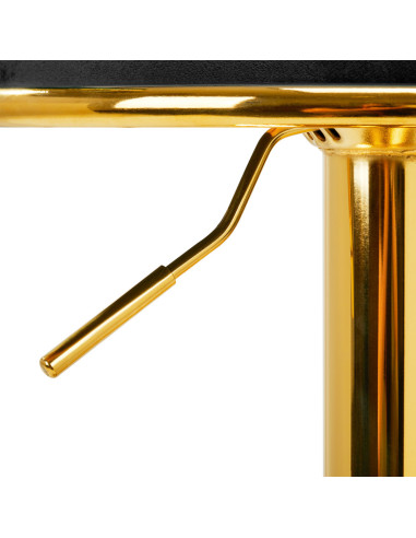 4Rico Hoker barowy QS-B313a aksamit czarny 