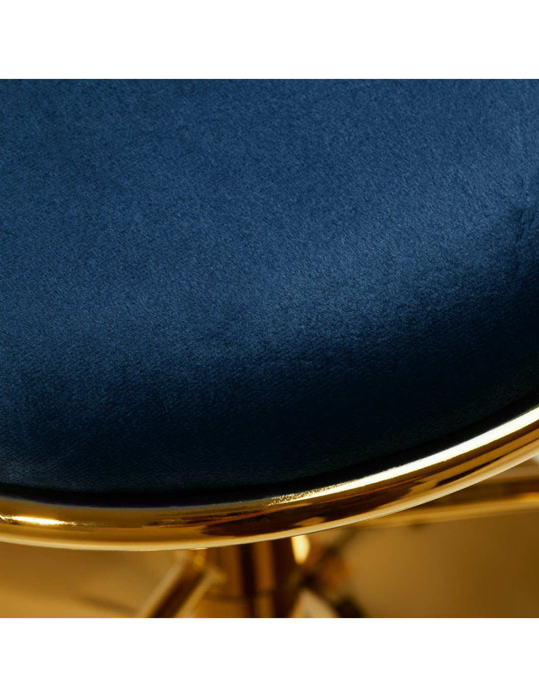 4Rico Hoker barowy QS-B313a aksamit granatowy 