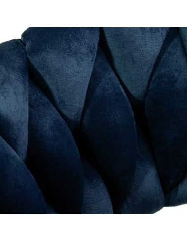 4Rico Hoker barowy QS-B313a aksamit granatowy 