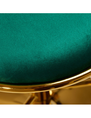 4Rico Hoker barowy QS-B313a aksamit zielony 