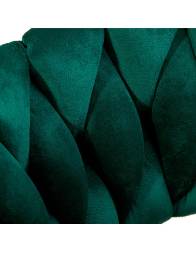 4Rico Hoker barowy QS-B313a aksamit zielony 