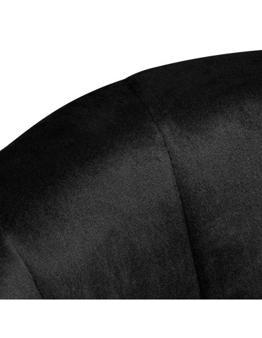 4Rico Hoker barowy QS-B801 aksamit czarny 