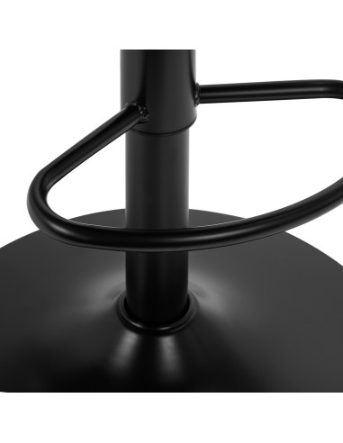 4Rico Hoker barowy QS-B801 aksamit czarny 