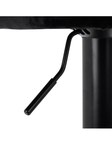 4Rico Hoker barowy QS-B801 aksamit czarny 