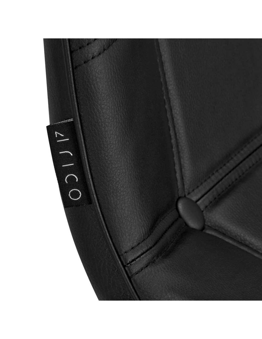 4Rico Krzesło skandynawskie QS-185 eco skóra czarna 