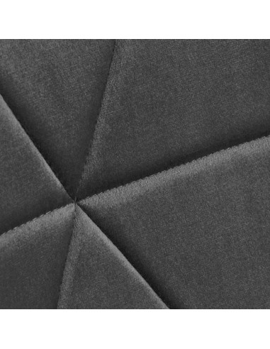 4Rico Krzesło skandynawskie QS-186 aksamit szare 