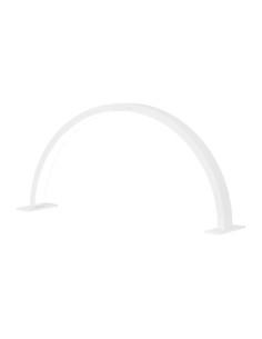 Lámpara de mesa para manicura en forma de arco blanca JENNA