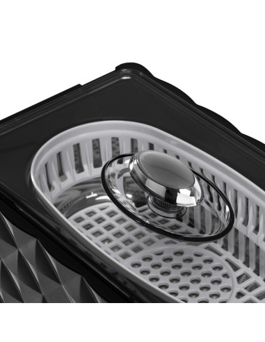 Myjka ultradźwiękowa AD-3000 poj. 0,45 l 35 W Czarna 