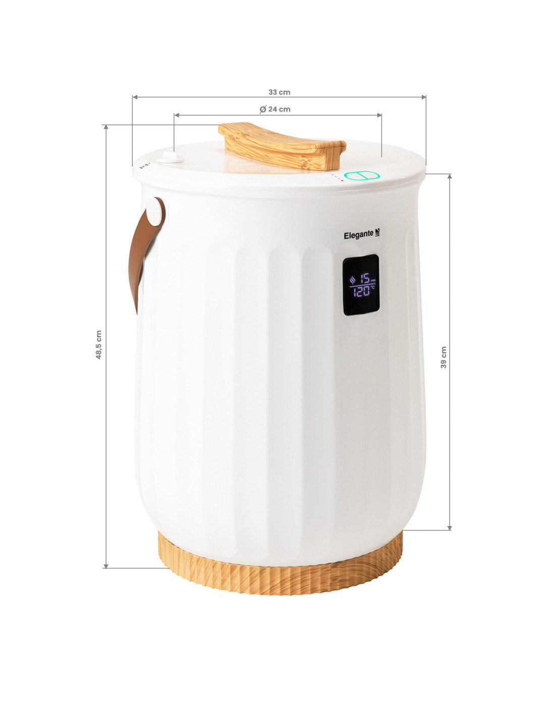 ELEGANTE podgrzewacz do ręczników E18 480W 