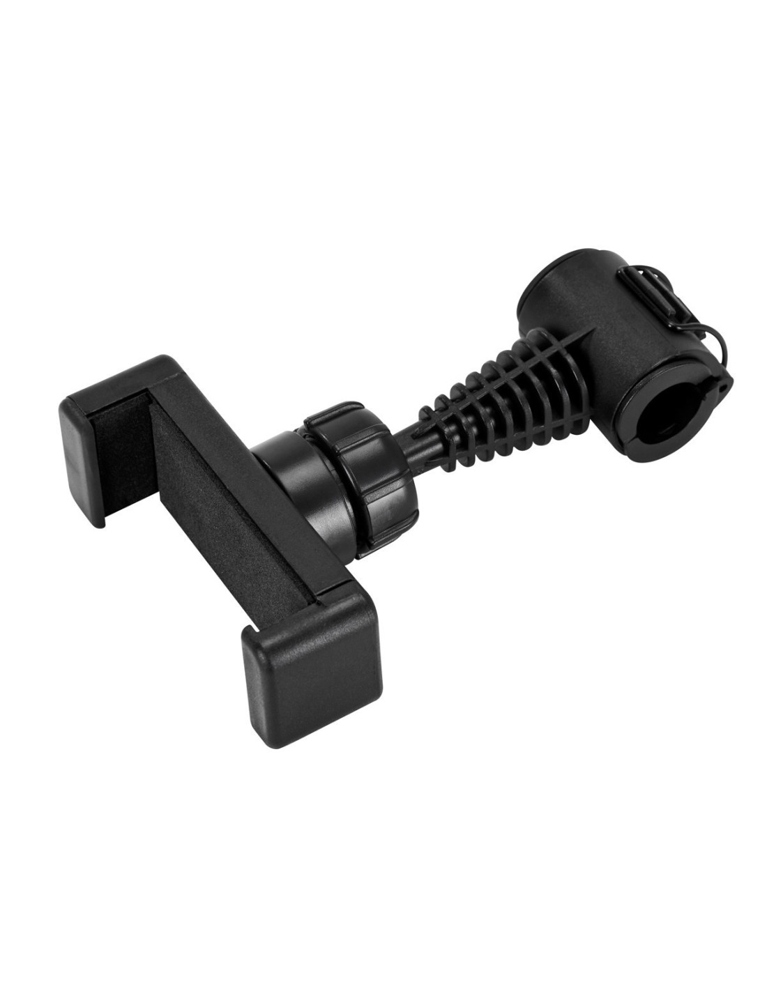 Die Lampe Glow MX3 ist schwarz und weiß 