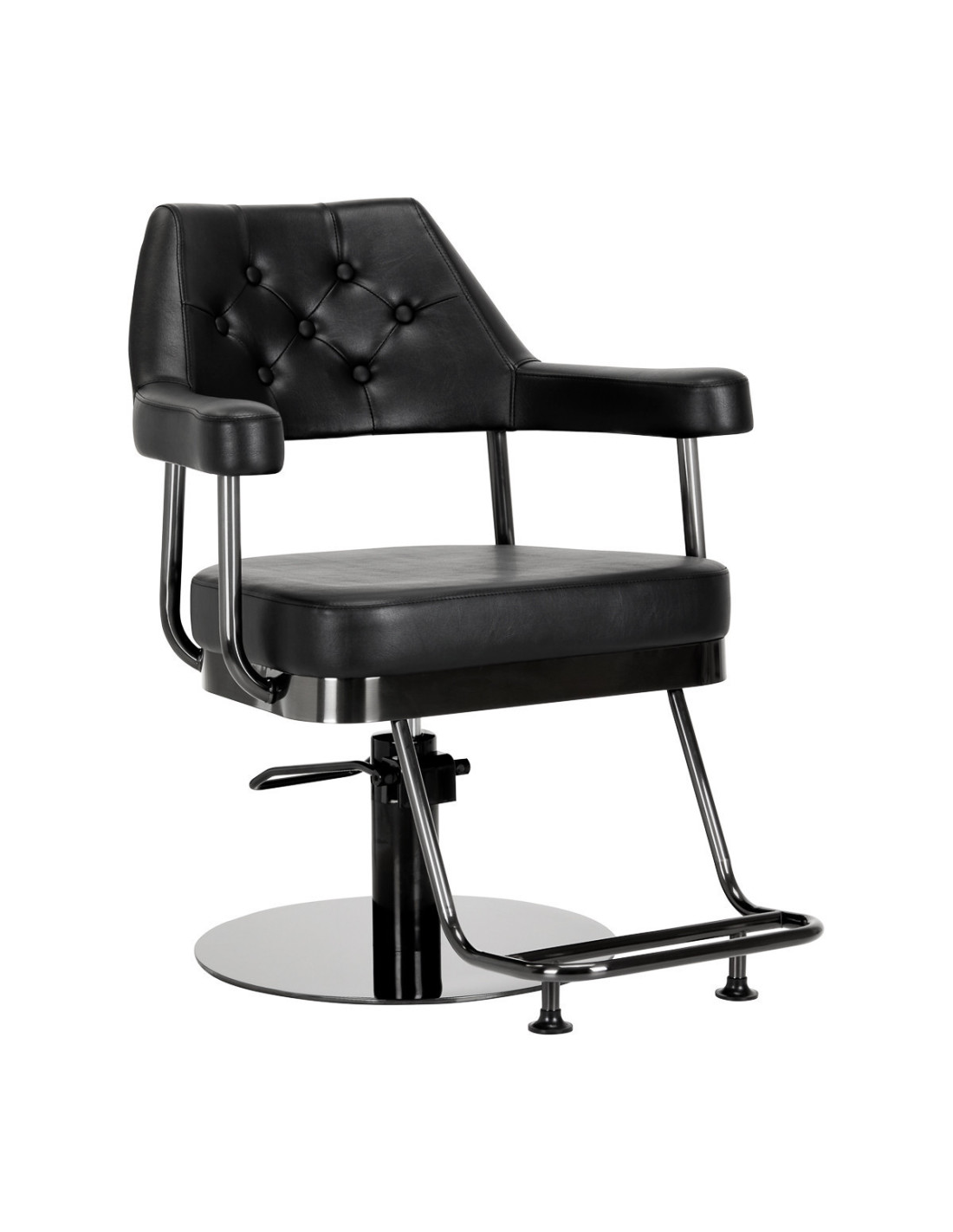  Chaise de coiffure gabbiano granada noir 