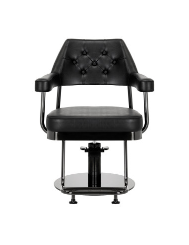 Gabbiano Granada Schwarzer Friseurstuhl {attributes}