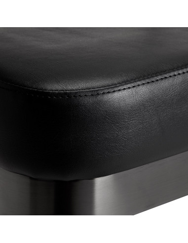 Gabbiano Granada Schwarzer Friseurstuhl {attributes}