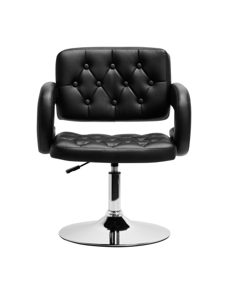 Hair System fotel fryzjerski QS-B1801 czarny 