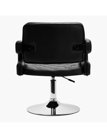 Hair System fotel fryzjerski QS-B1801 czarny 