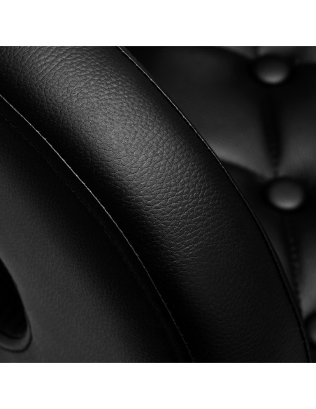 Hair System fotel fryzjerski QS-B1801 czarny 