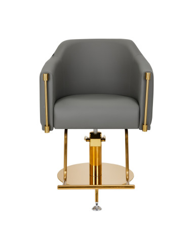 Chaise de coiffure gris doré gabbiano burgos 