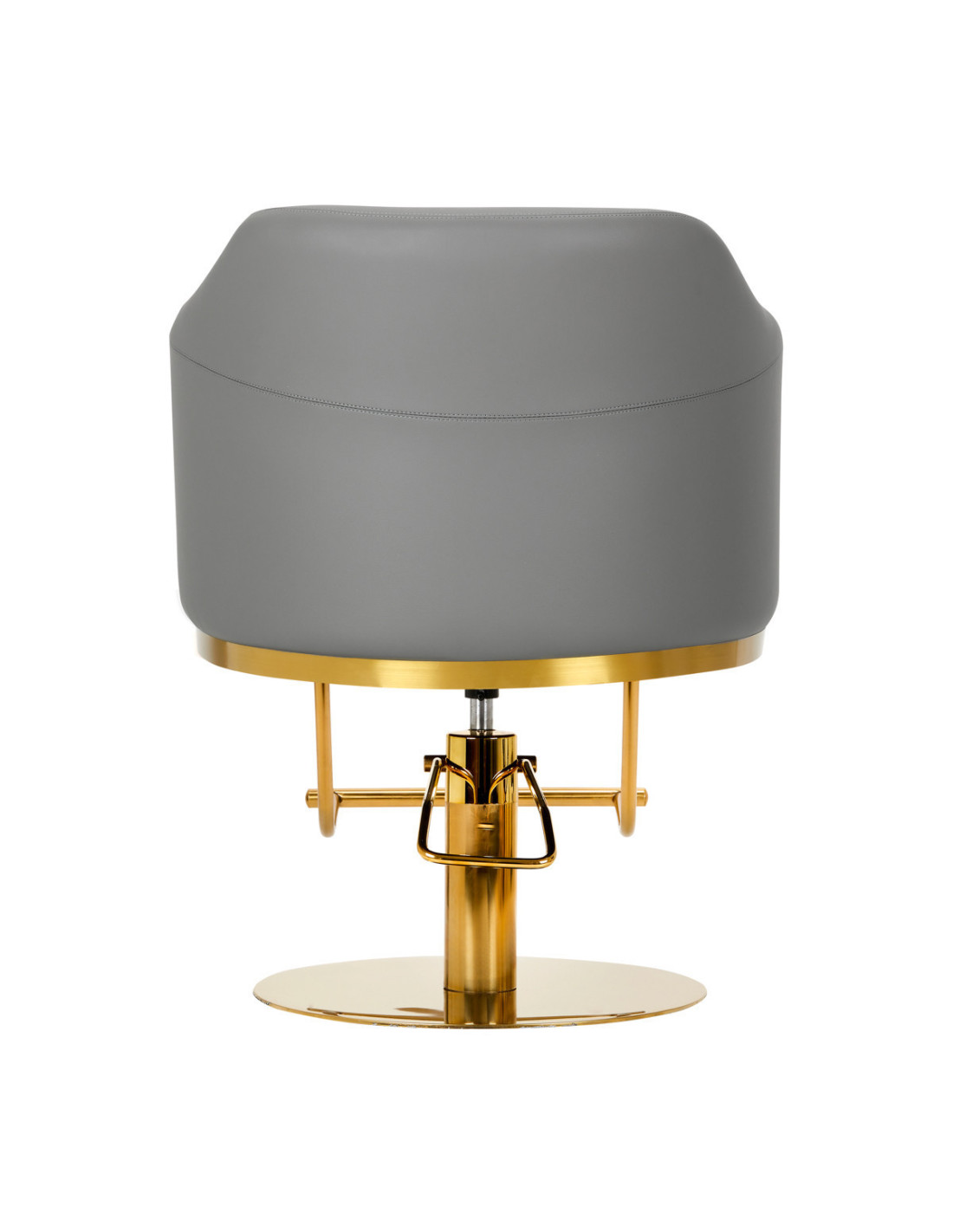 Gabbiano Fotel fryzjerski Burgos złoto szary 