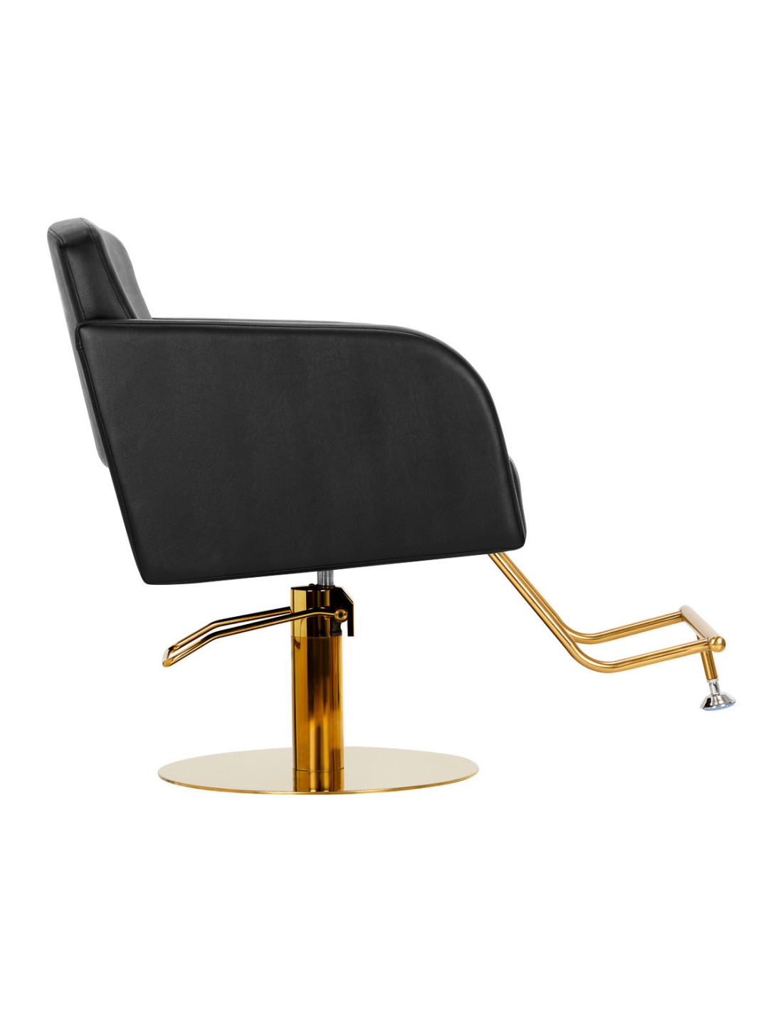 Gabbiano Turin Gold Schwarz Friseurstuhl {attributes}