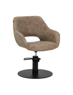 Gabbiano Sevilla sillón de peluquería antiguo marrón