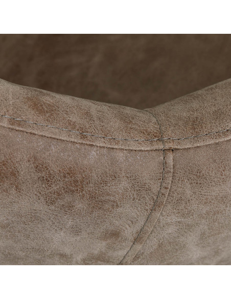 Gabbiano fotel fryzjerski Sevilla old brązowy 