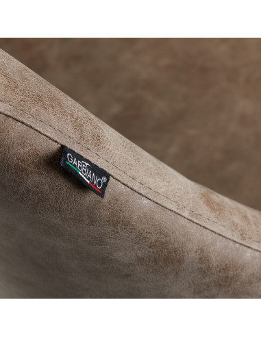  Fauteuil de coiffure marron ancien gabbiano sevilla 