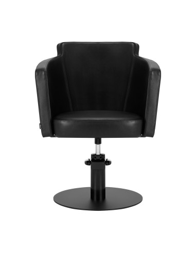  Chaise de coiffure gabbiano roma, noire 