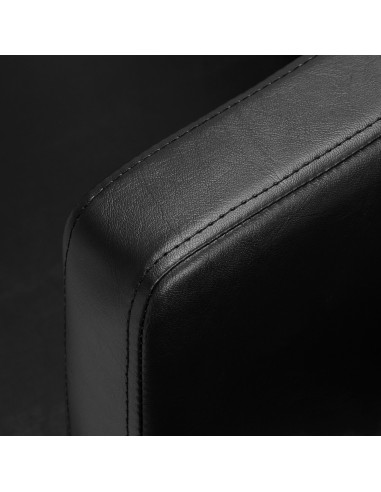  Chaise de coiffure gabbiano roma, noire 