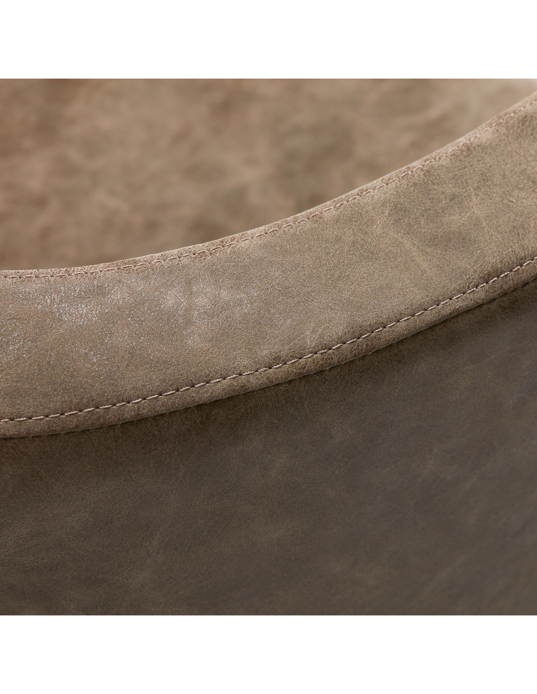 Antiker brauner Gabbiano Roma Friseurstuhl {attributes}