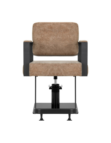  Fauteuil de coiffure marron ancien gabbiano modena 