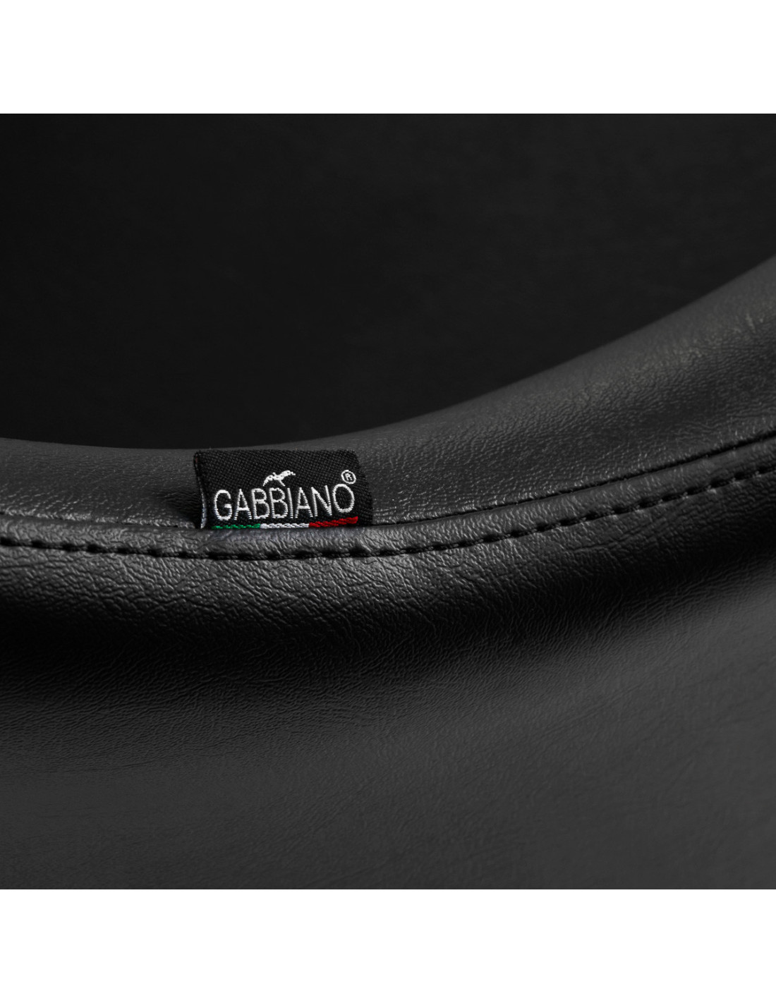  Chaise de coiffure gabbiano marbella or noir 