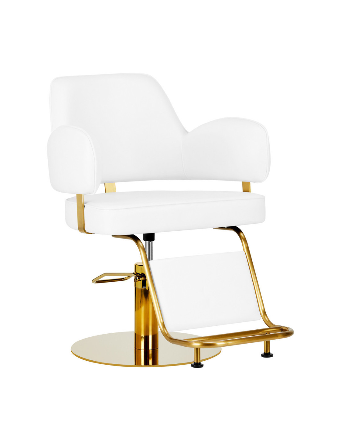  Chaise de coiffure gabbiano linz nq, or blanc 